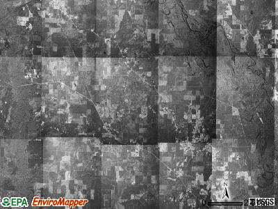 Redland township, Arkansas satellite photo by USGS