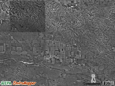 Sargent township, Nebraska satellite photo by USGS