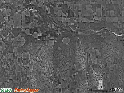 Lillian township, Nebraska satellite photo by USGS