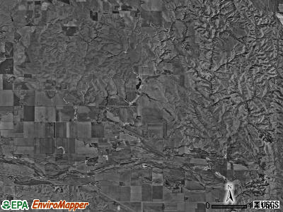 Springdale township, Nebraska satellite photo by USGS