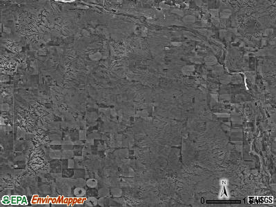 Douglas Grove township, Nebraska satellite photo by USGS