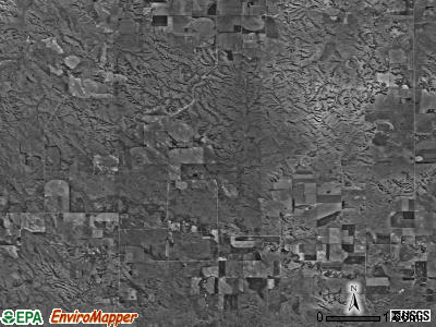 Garfield township, Nebraska satellite photo by USGS