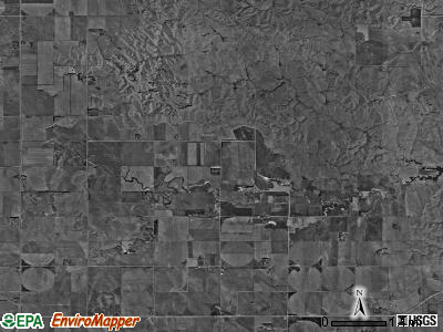 Enterprise township, Nebraska satellite photo by USGS