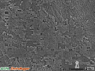 Kilfoil township, Nebraska satellite photo by USGS