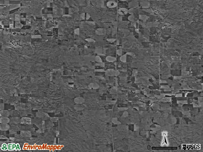 Westerville township, Nebraska satellite photo by USGS