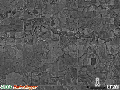 South Branch township, Nebraska satellite photo by USGS
