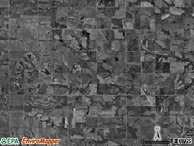 Richardson township, Nebraska satellite photo by USGS