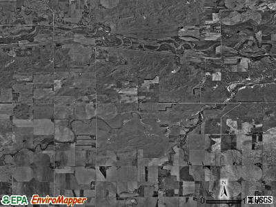 Cherry Creek township, Nebraska satellite photo by USGS