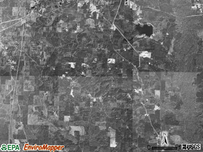 Moro township, Arkansas satellite photo by USGS