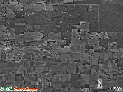 Mayfield township, Nebraska satellite photo by USGS