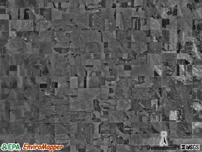 Gardner township, Nebraska satellite photo by USGS