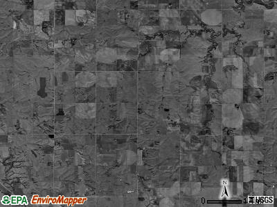 Scott township, Nebraska satellite photo by USGS