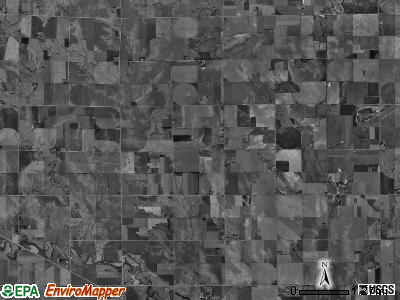 Divide township, Nebraska satellite photo by USGS