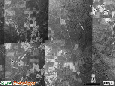 Lee township, Arkansas satellite photo by USGS