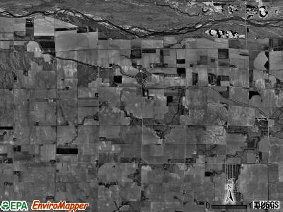 Westside township, Nebraska satellite photo by USGS