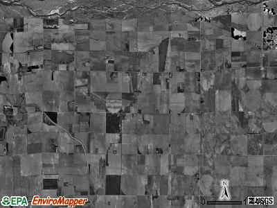 Williamsburg township, Nebraska satellite photo by USGS