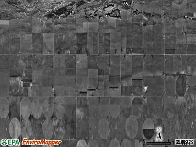 Newark township, Nebraska satellite photo by USGS