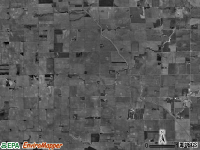 Westmark township, Nebraska satellite photo by USGS