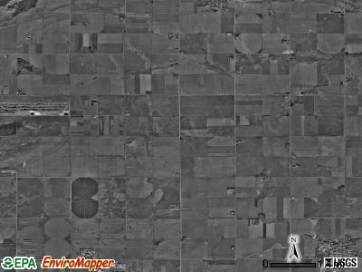 Lynn township, Nebraska satellite photo by USGS