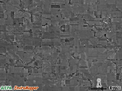 Juniata township, Nebraska satellite photo by USGS