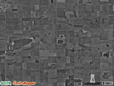 Marshall township, Nebraska satellite photo by USGS