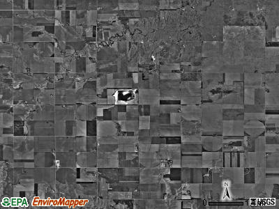 Grant township, Nebraska satellite photo by USGS