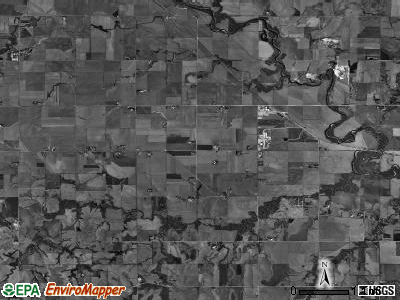 Blakely township, Nebraska satellite photo by USGS