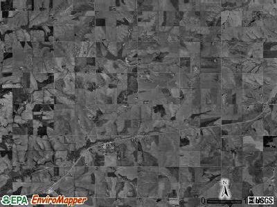 Filley township, Nebraska satellite photo by USGS