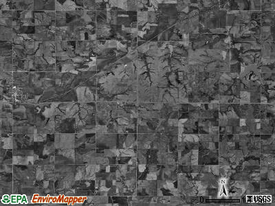 Barneston township, Nebraska satellite photo by USGS