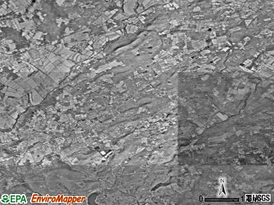 Lebanon township, New Jersey satellite photo by USGS