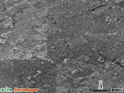 Scotch Plains township, New Jersey satellite photo by USGS