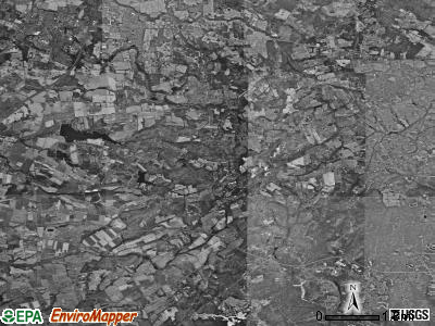 Millstone township, New Jersey satellite photo by USGS