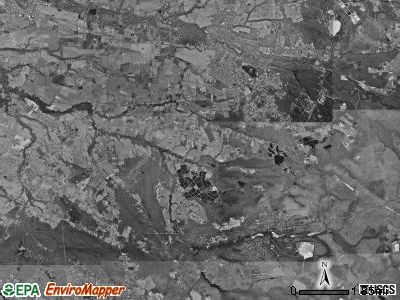 Southampton township, New Jersey satellite photo by USGS