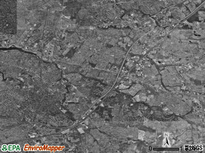 Cherry Hill township, New Jersey satellite photo by USGS
