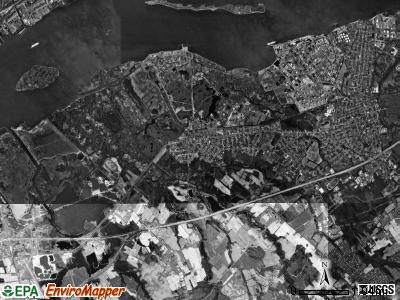 Greenwich township, New Jersey satellite photo by USGS