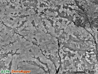Upper Pittsgrove township, New Jersey satellite photo by USGS