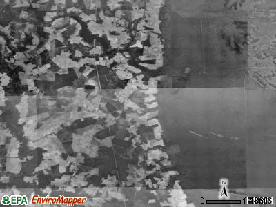 Holly Grove township, North Carolina satellite photo by USGS