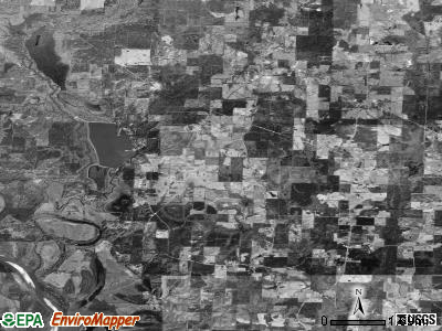 Springhill township, Arkansas satellite photo by USGS