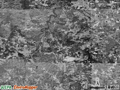 Olive Hill township, North Carolina satellite photo by USGS