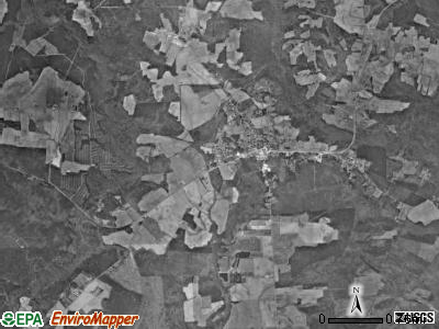Jackson township, North Carolina satellite photo by USGS