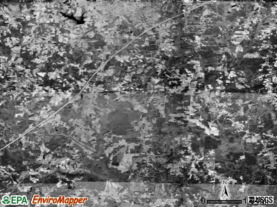Fishing Creek township, North Carolina satellite photo by USGS