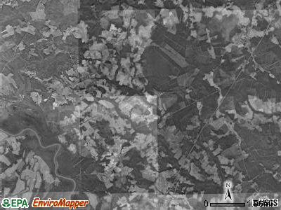 Roxobel township, North Carolina satellite photo by USGS