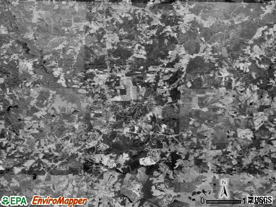 Louisburg township, North Carolina satellite photo by USGS