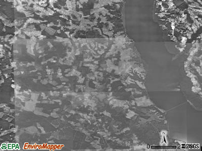 Whites township, North Carolina satellite photo by USGS