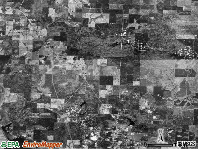 La Grange township, Arkansas satellite photo by USGS