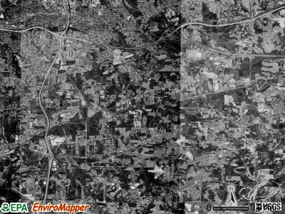 Broadbay township, North Carolina satellite photo by USGS