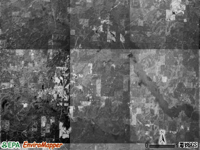 Smackover township, Arkansas satellite photo by USGS