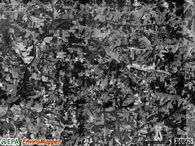 Arcadia township, North Carolina satellite photo by USGS