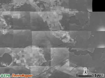 Gum Neck township, North Carolina satellite photo by USGS