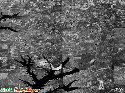 Buckhorn township, North Carolina satellite photo by USGS